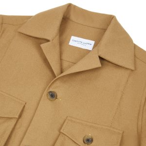 Safari Jacket (Women) (Camel Cashmere) - Image 2